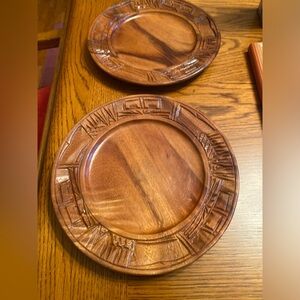 Wood plates